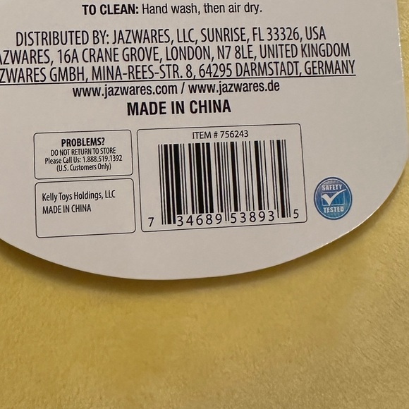 Squishmallows 18 in Nixie the Butterfly - Picture 5 of 5